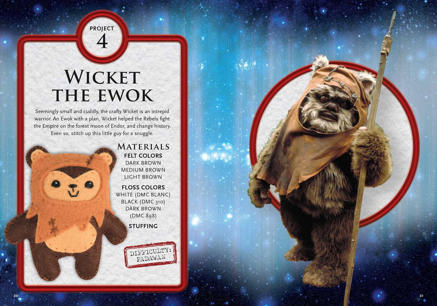 Star Wars Felt : Includes Multiple Colors of Felt, Stuffing, a Needle, Embroidery Floss, and Die-cut Templates
