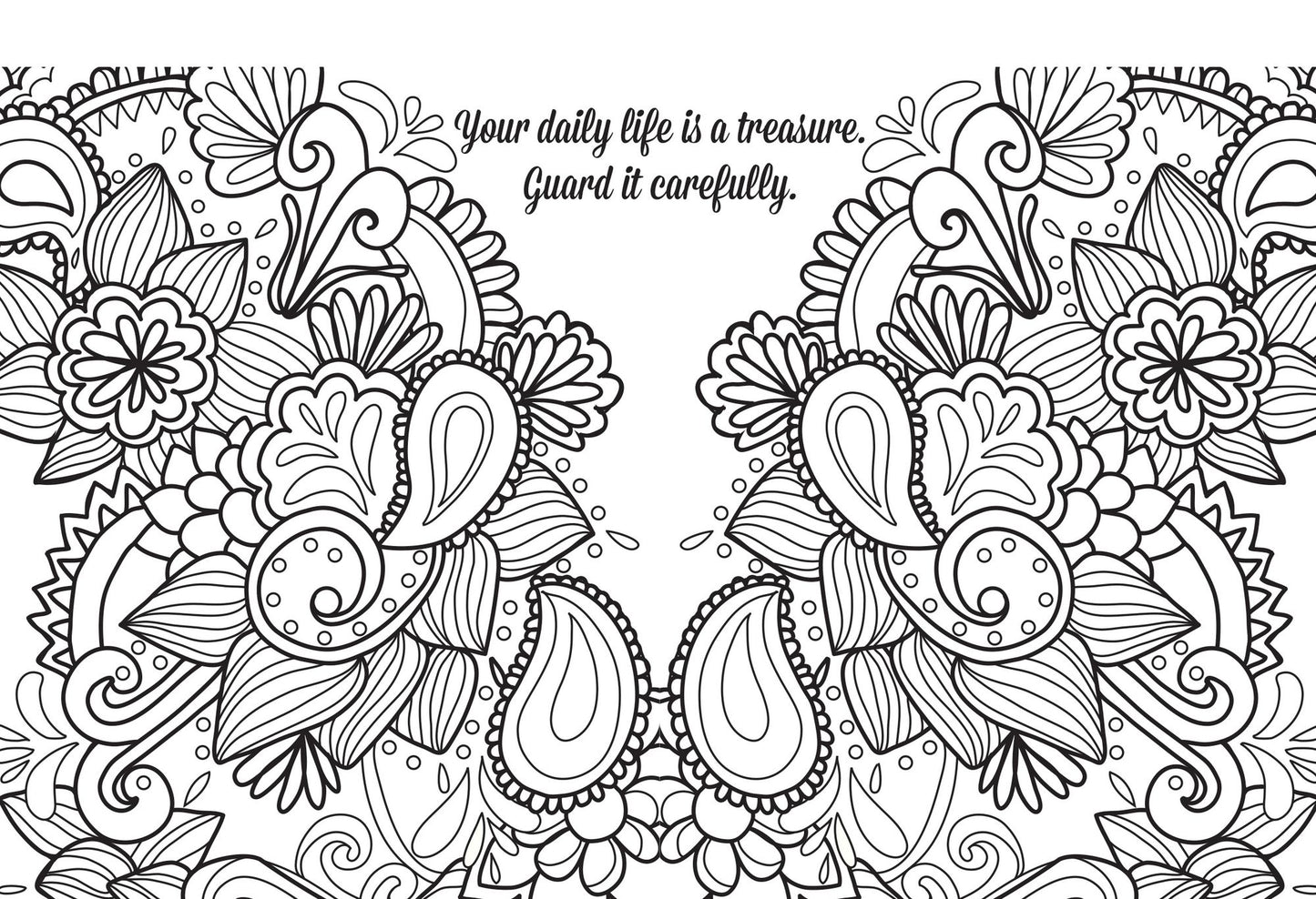 Color Yourself Calm Postcards: 50 Peaceful Passages to Color and Share
