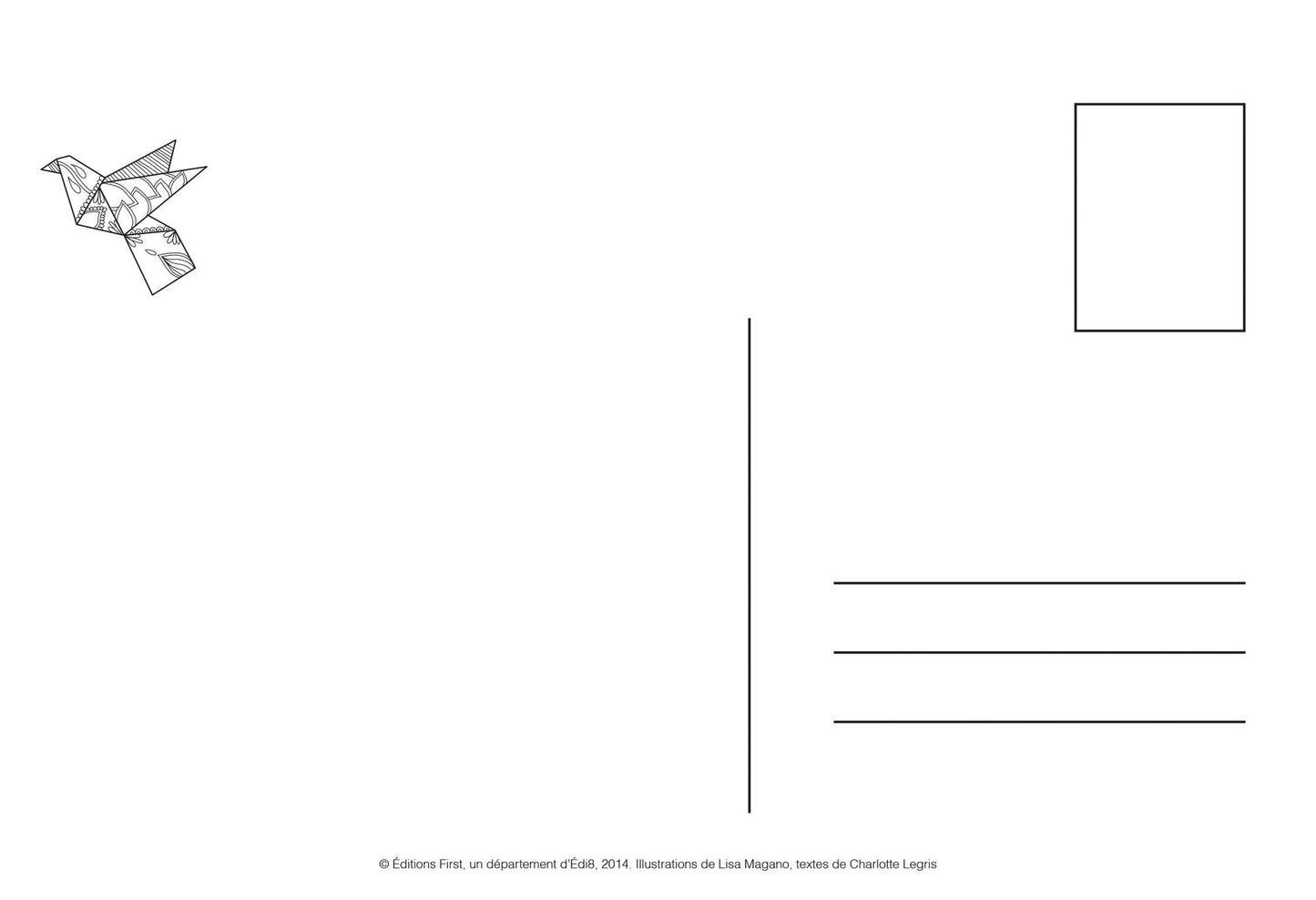 Color Yourself Calm Postcards: 50 Peaceful Passages to Color and Share