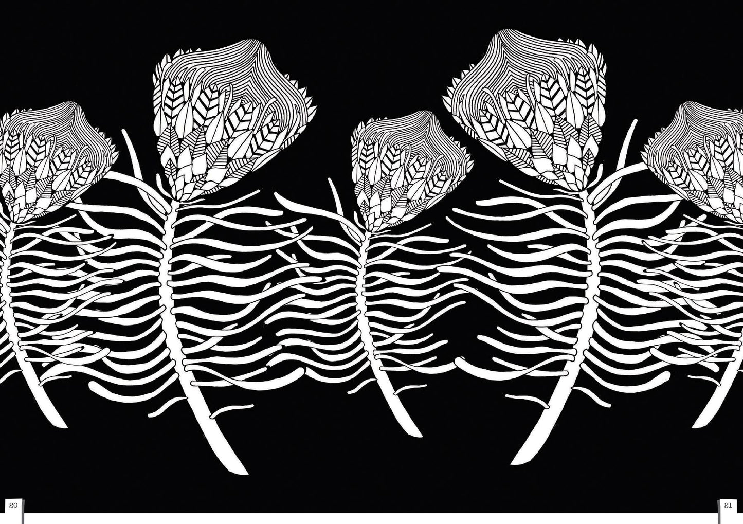 Coloring in 3D Flowers