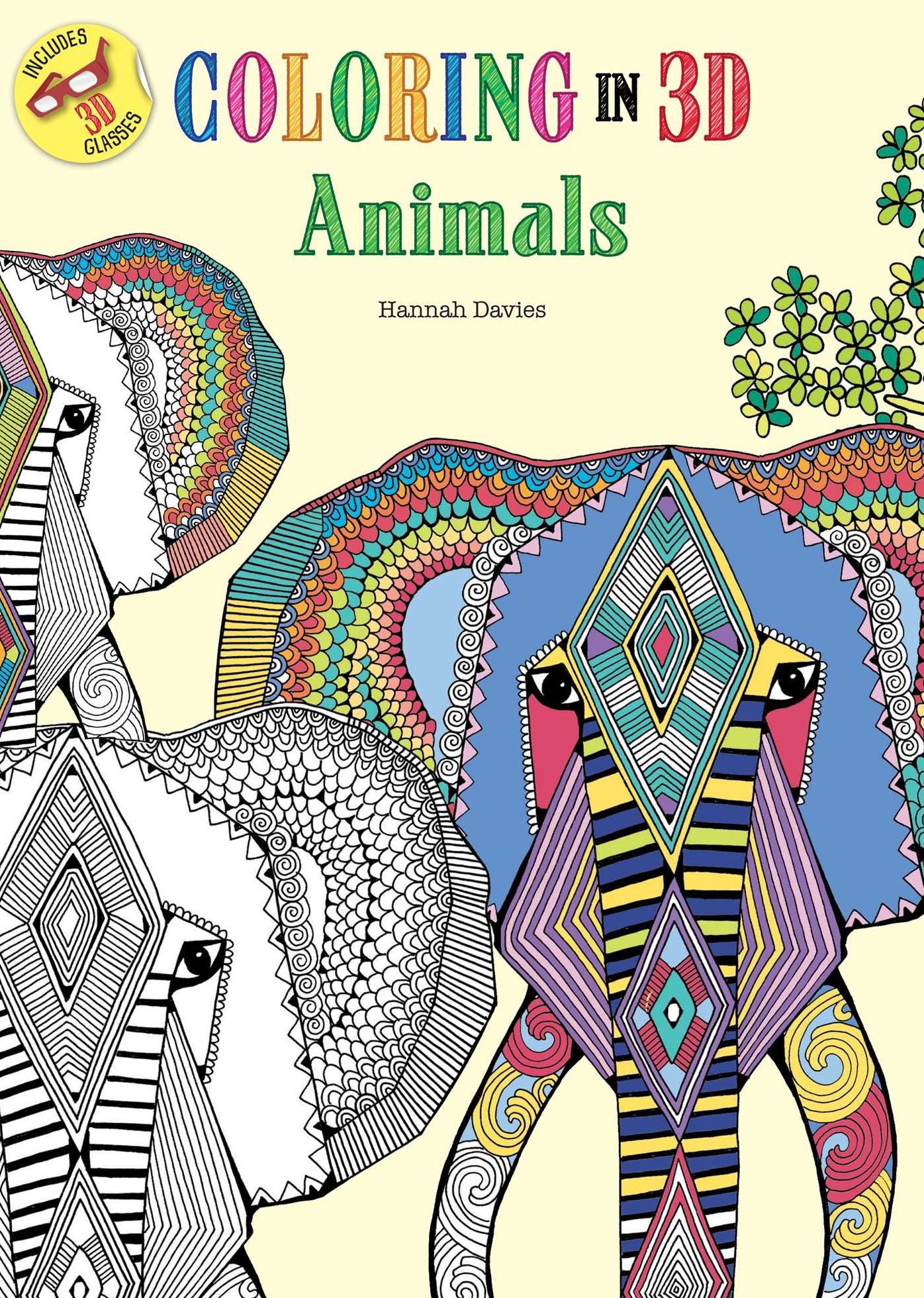 Coloring in 3D Animals