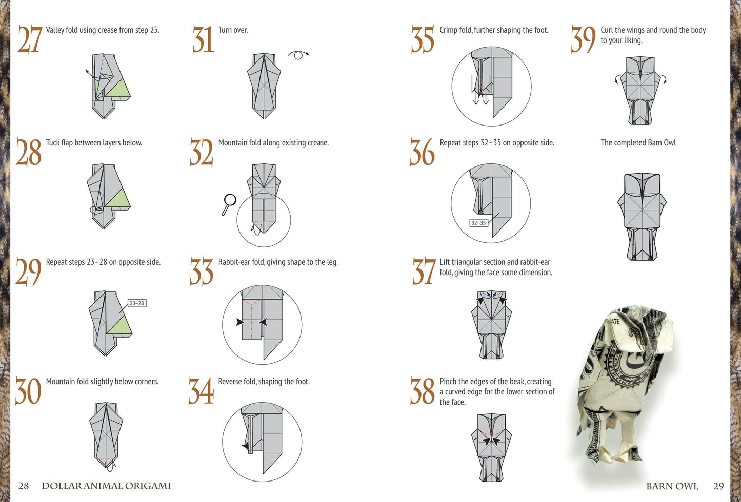 Dollar Animal Origami