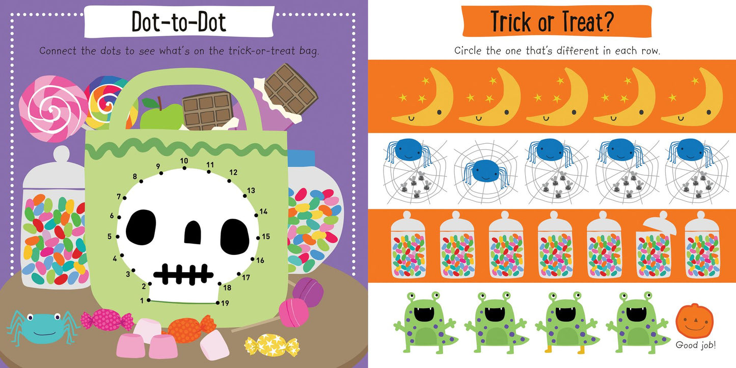 Super Sticker Activity: Tricks and Treats