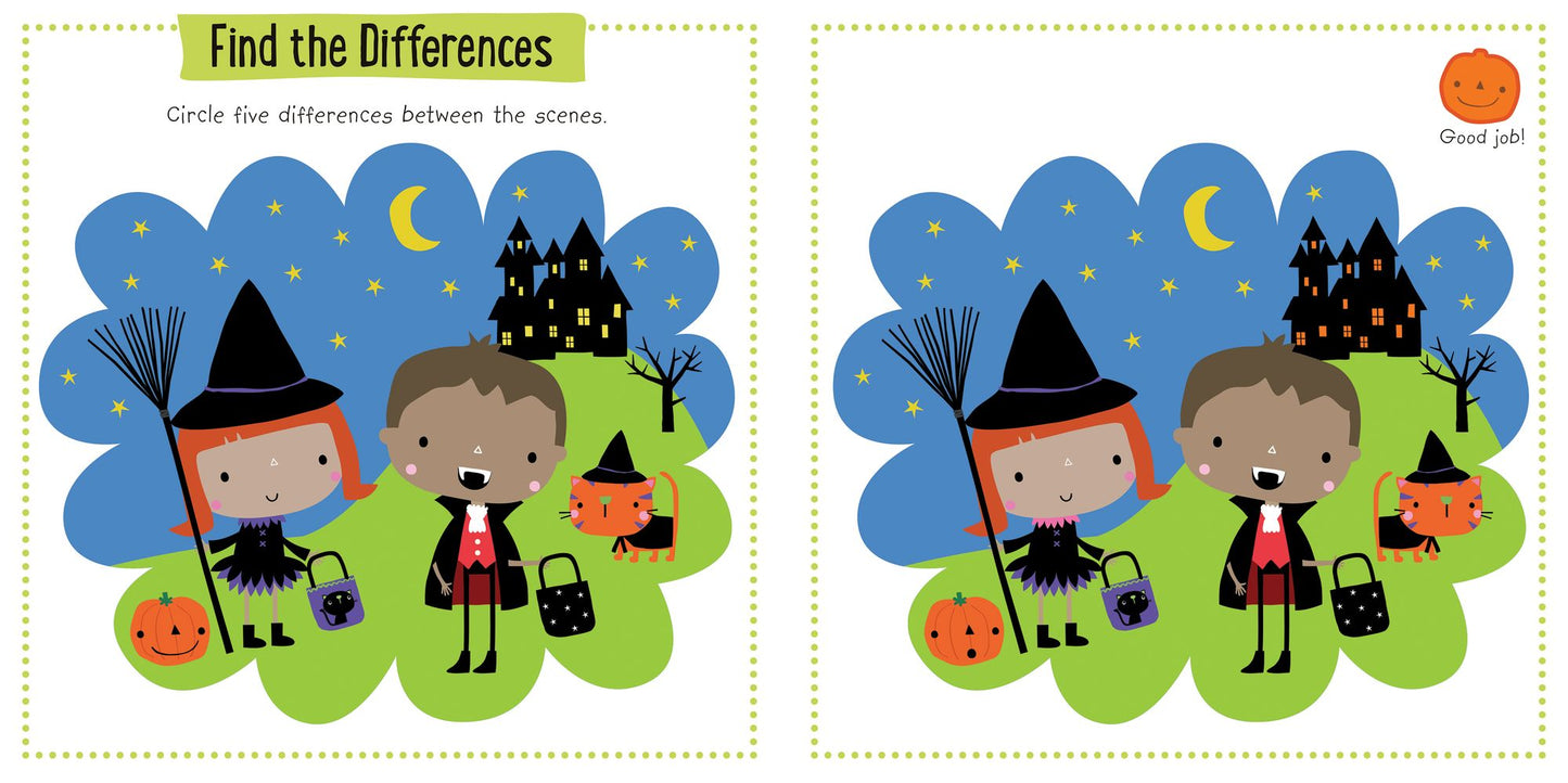 Super Sticker Activity: Tricks and Treats