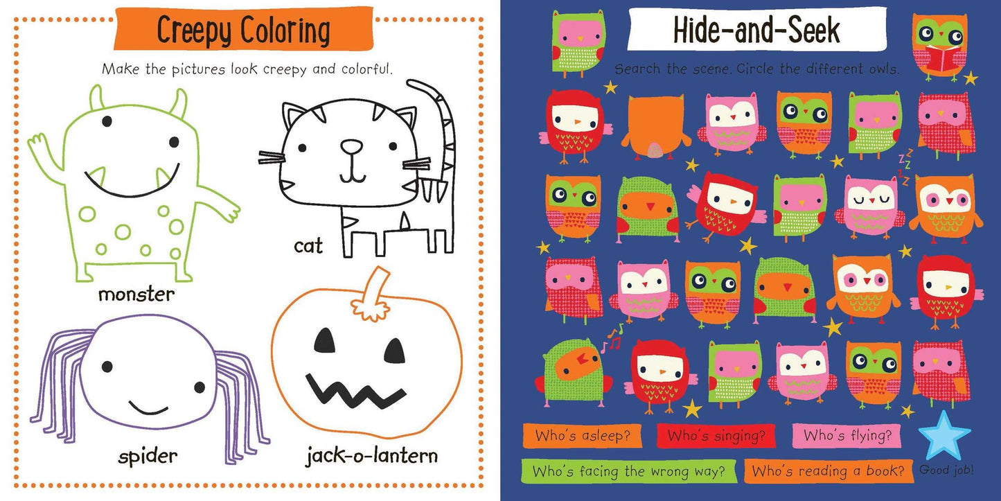 Super Sticker Activity: Tricks and Treats
