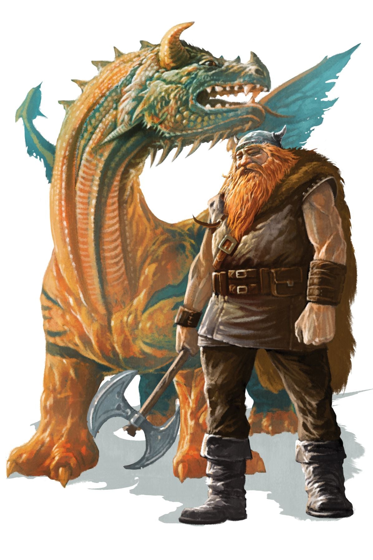 Mythological Adventures: Dragons [With Book and Reusable Stickers and 3-D Animal Models and a Diorama]