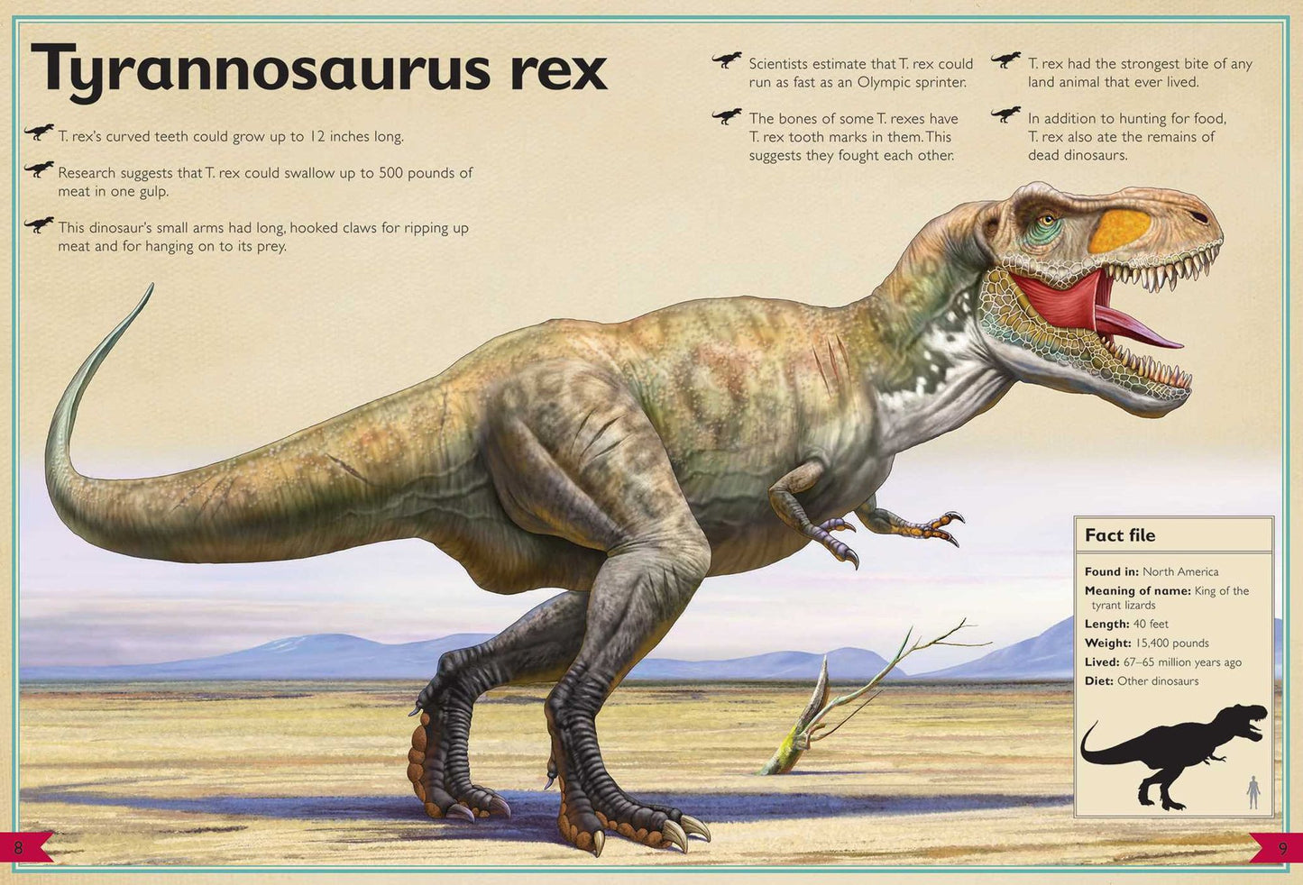 The Magnificent Book of Dinosaurs and Other Prehistoric Creatures