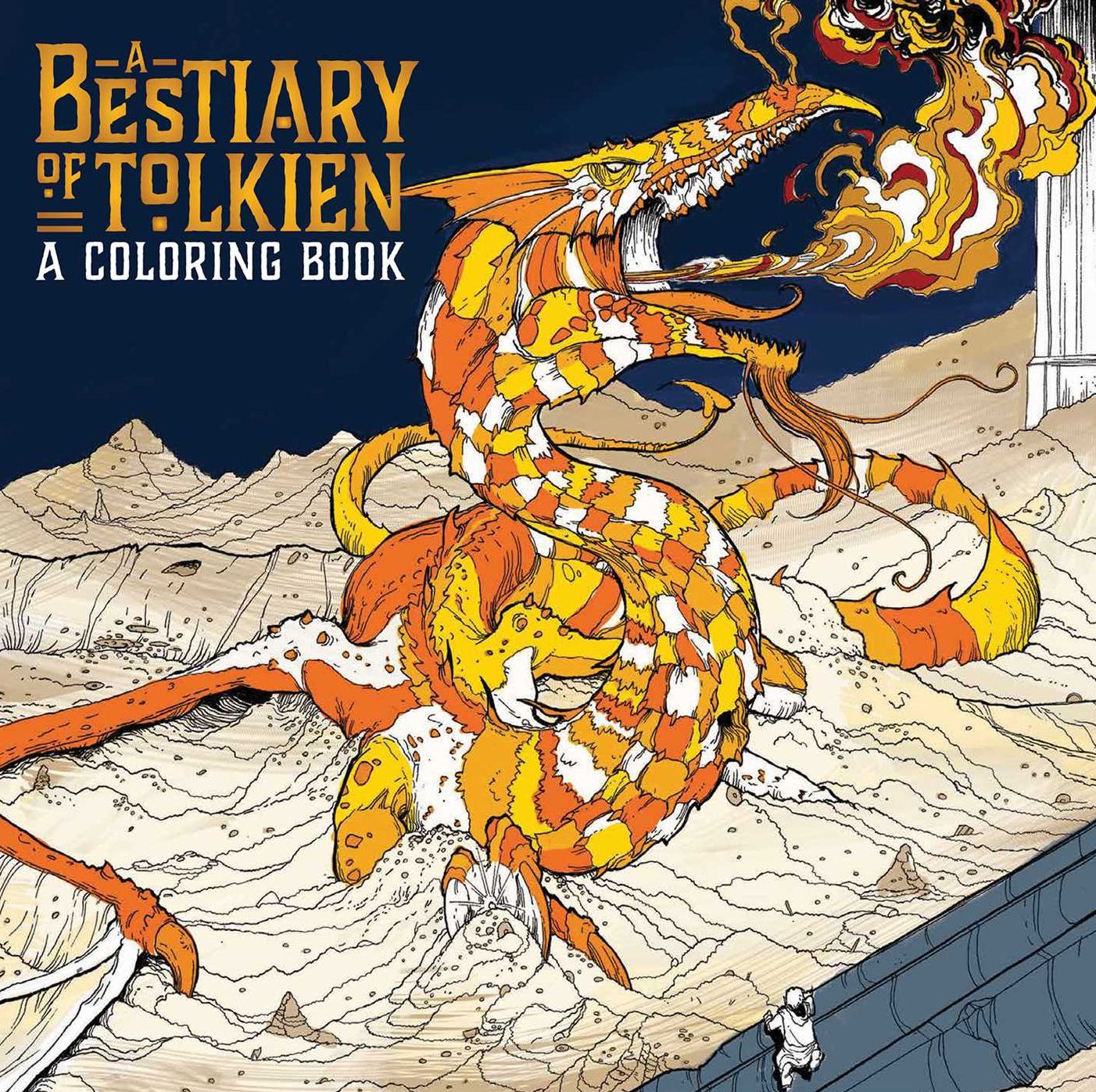 A Bestiary of Tolkien: A Coloring Book