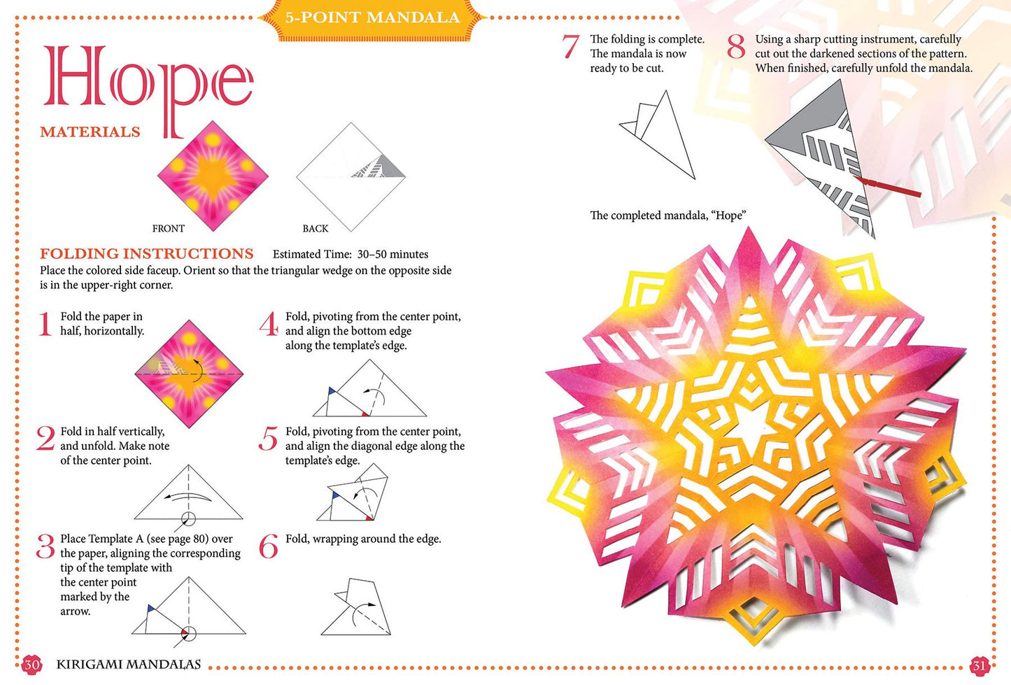 Kirigami Mandalas