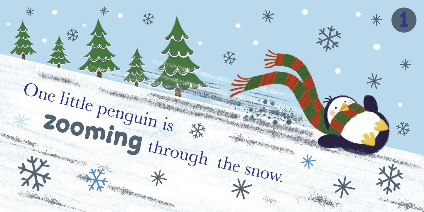 Five Christmas Penguins
