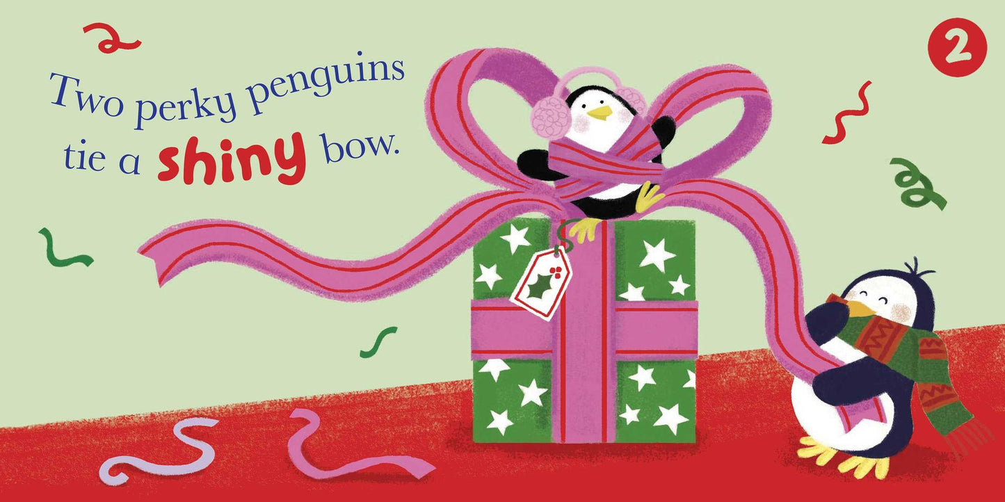 Five Christmas Penguins