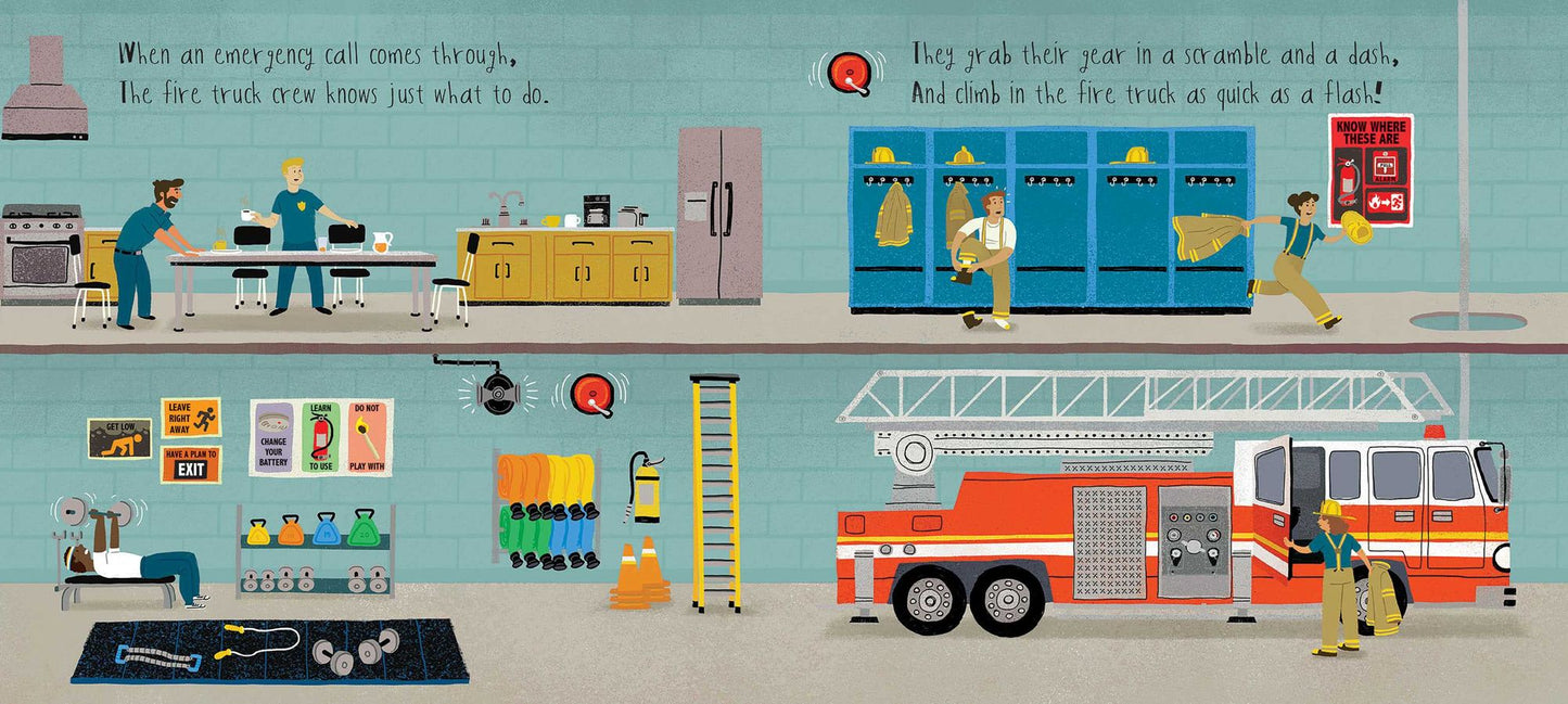 Push-Pull-Turn! Fire Truck to the Rescue!