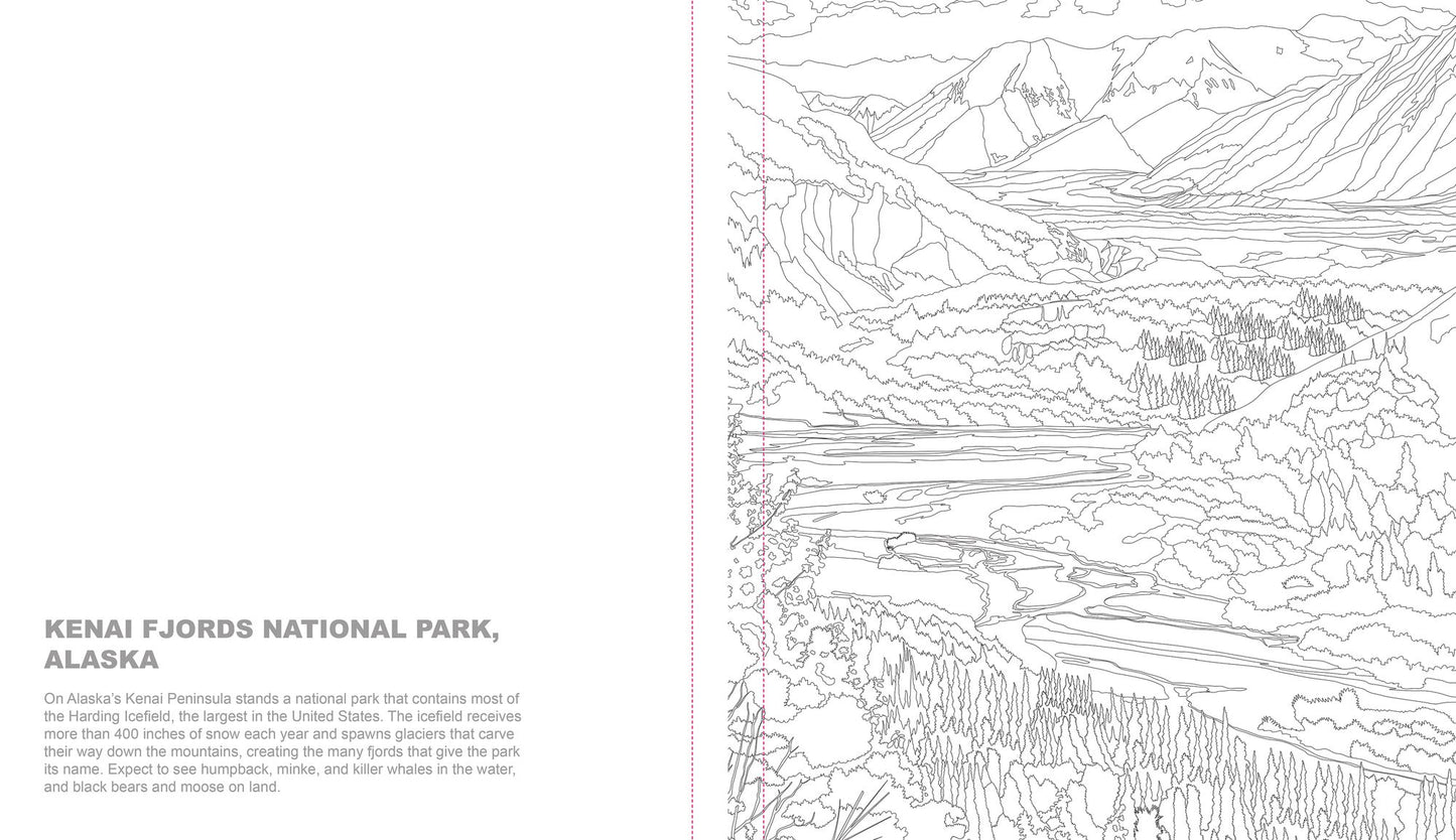 Ultimate Coloring National Parks