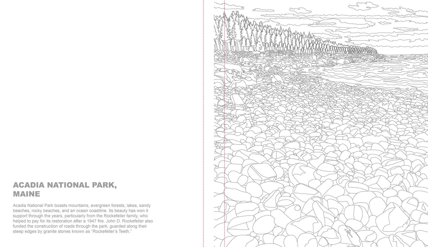 Ultimate Coloring National Parks