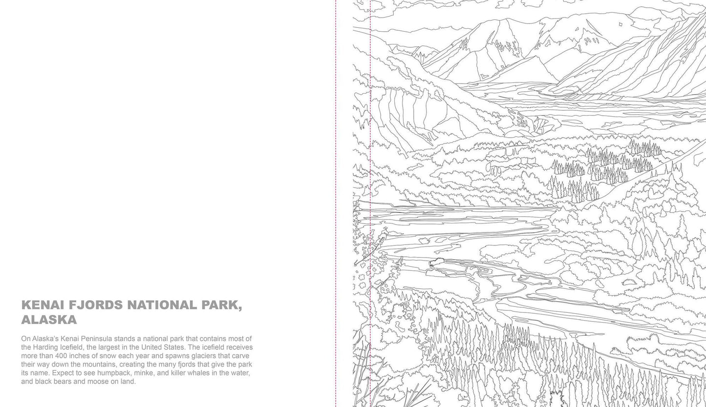 Ultimate Coloring National Parks