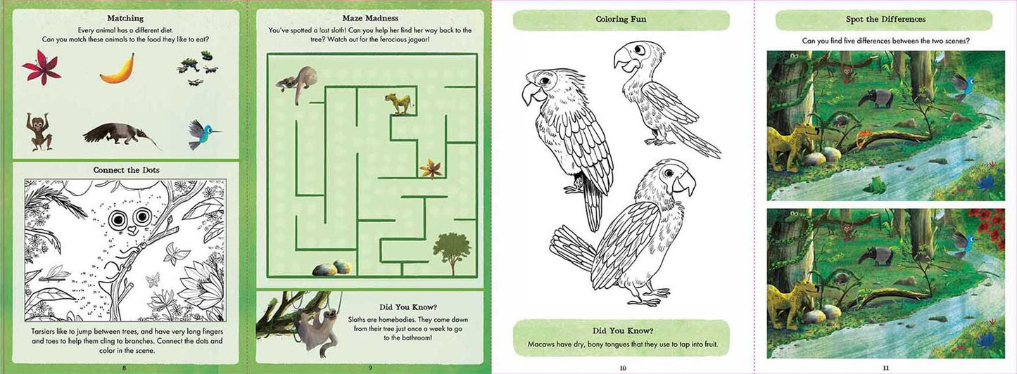 My First Wild Activity Book