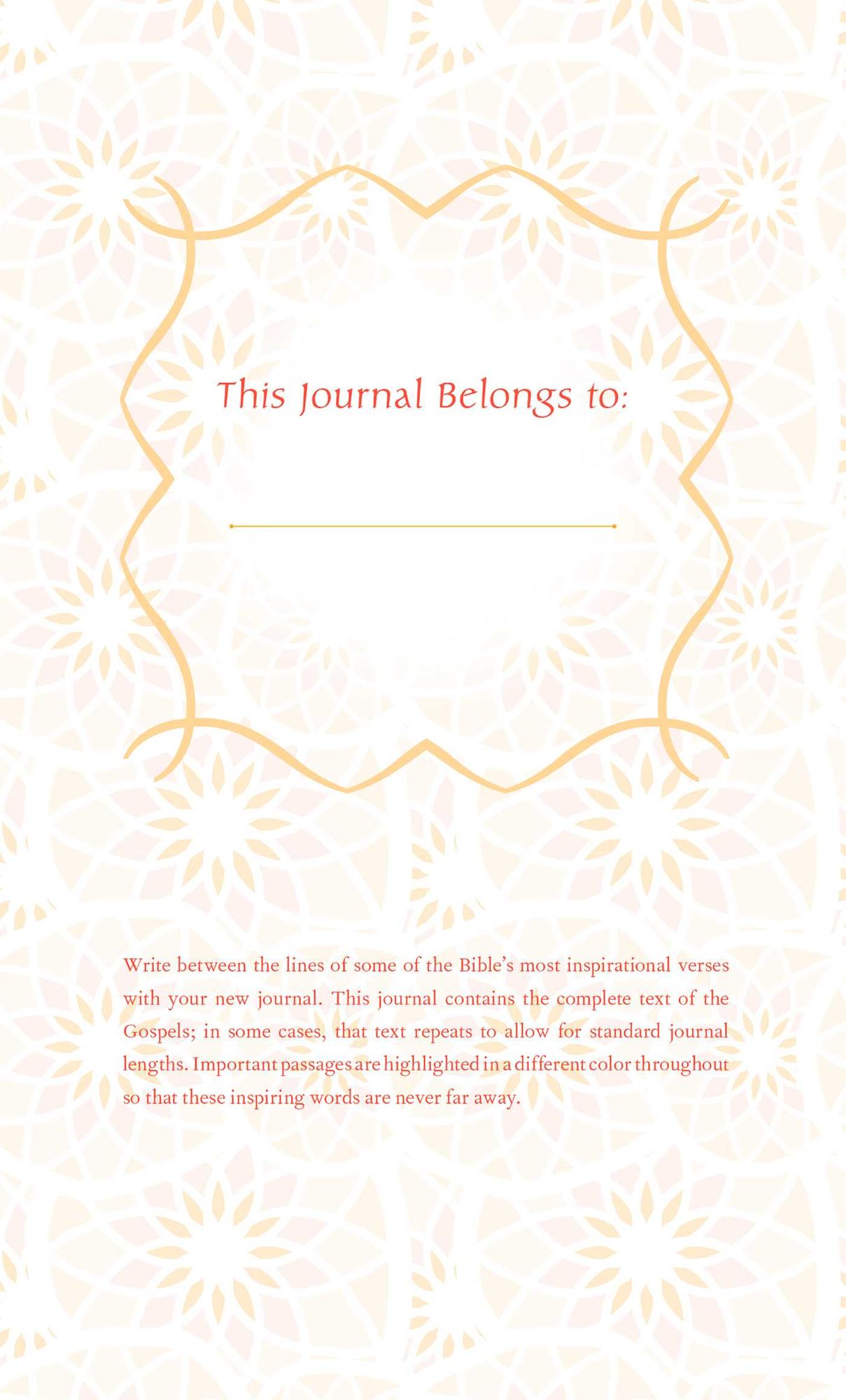A Journal: The Gospels (Compact)