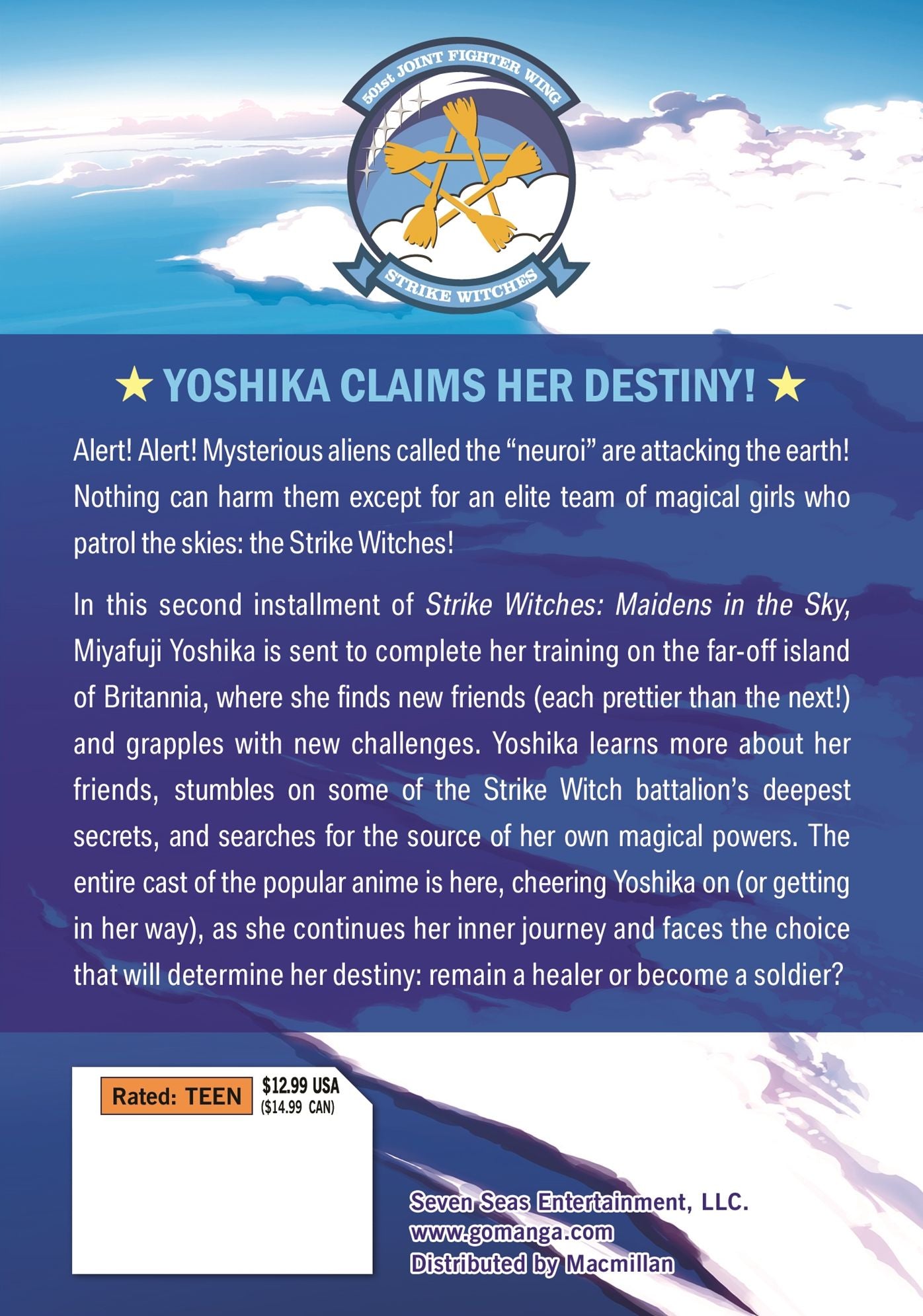 Strike Witches: Maidens in the Sky Vol. 2