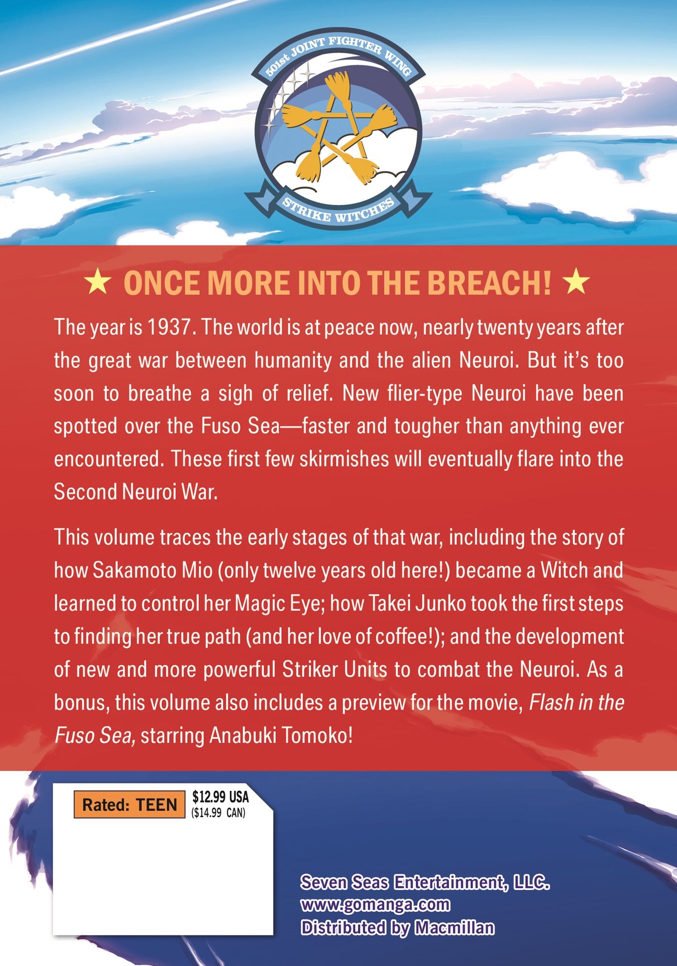 Strike Witches: 1937 Fuso Sea Incident Vol 1