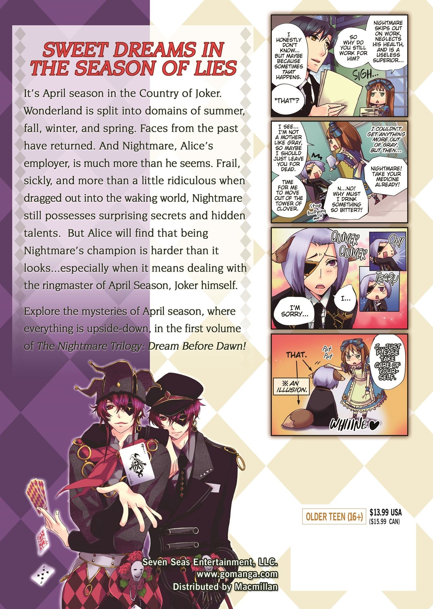 Alice in the Country of Joker: Nightmare Trilogy Vol. 1: Dream Before Dawn