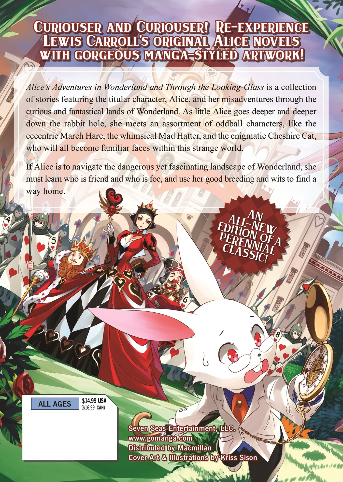 Alice's Adventures in Wonderland And Through the Looking Glass