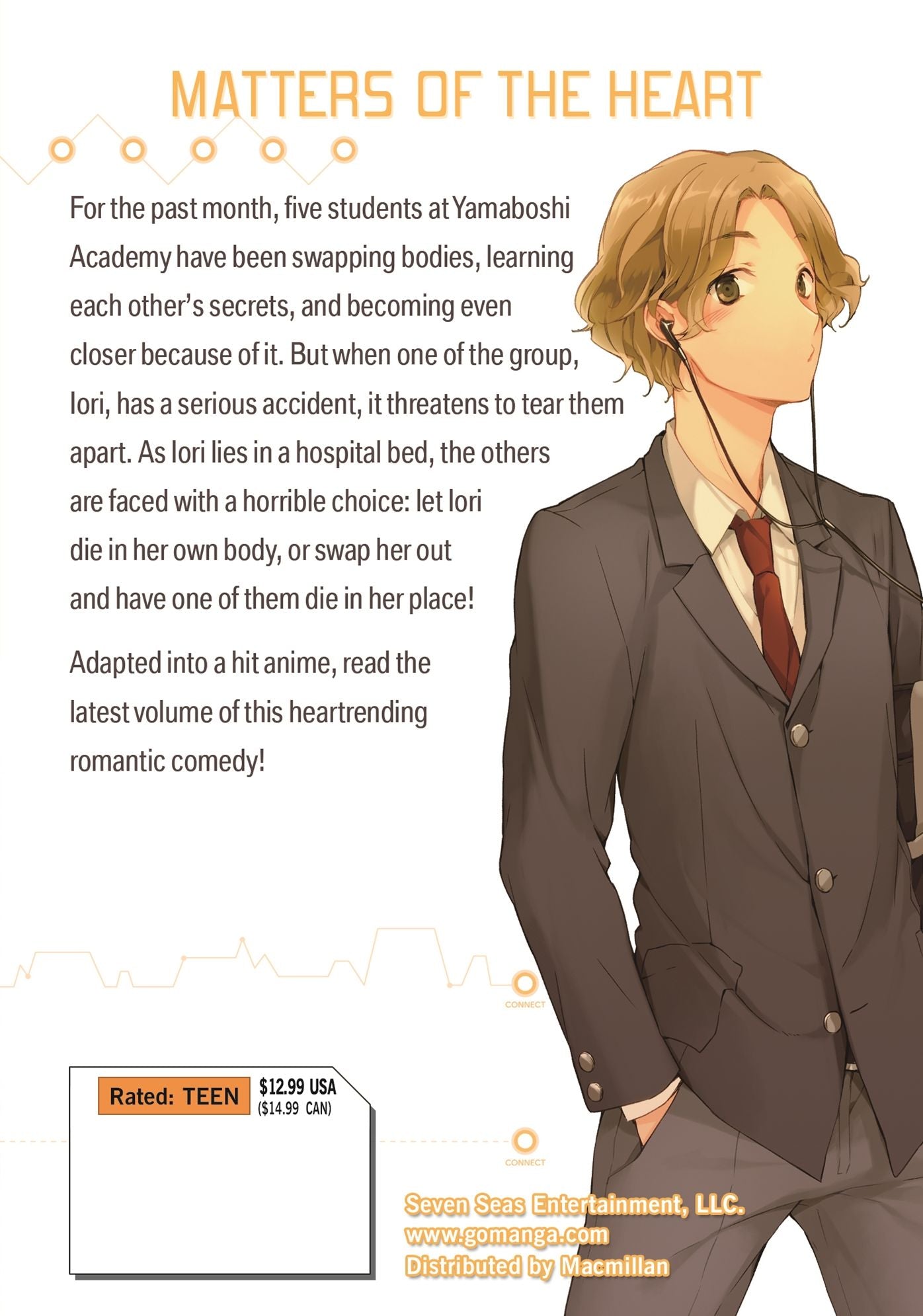 Kokoro Connect Vol. 3