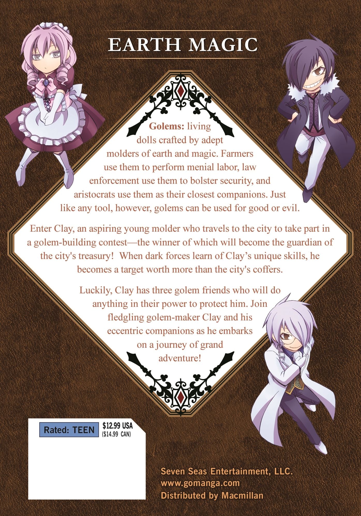 Clay Lord: Master of Golems Vol. 1