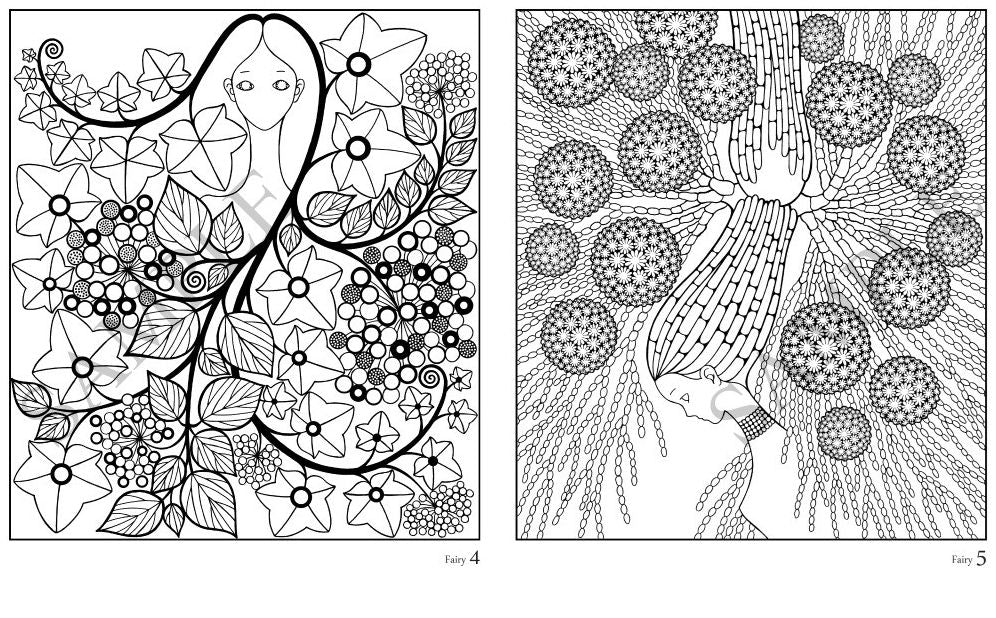 Fairy Shampoo: An Enchanted Coloring Book