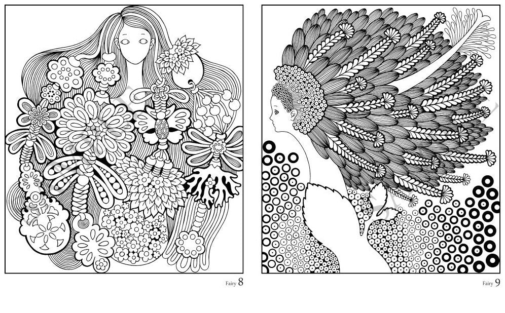Fairy Shampoo: An Enchanted Coloring Book