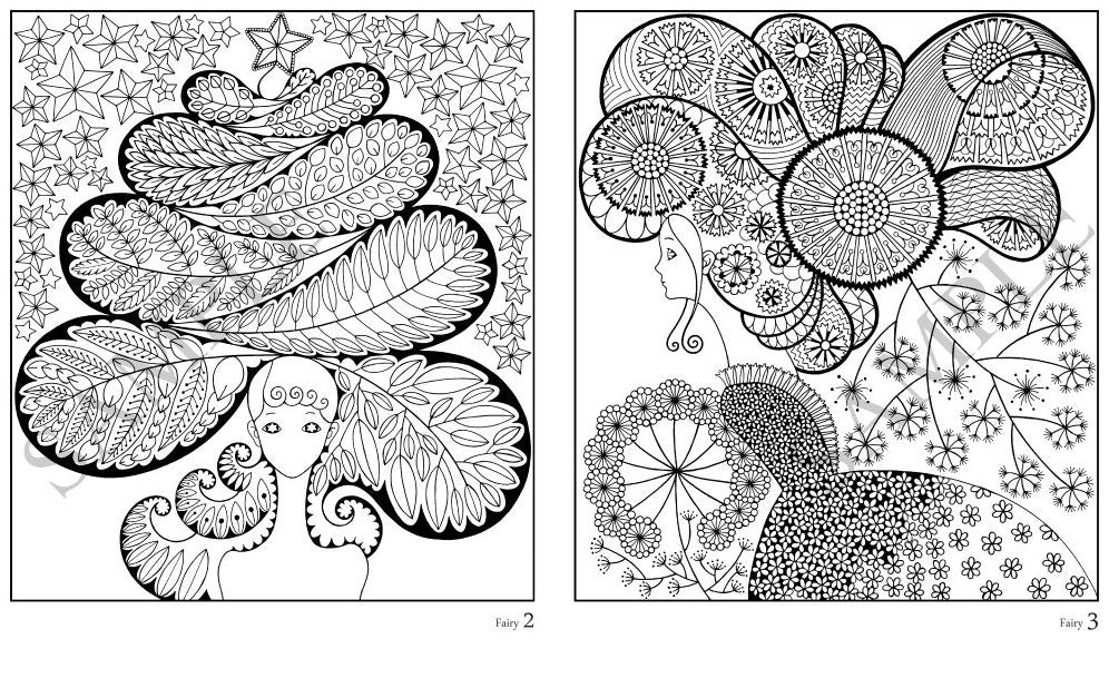 Fairy Shampoo: An Enchanted Coloring Book