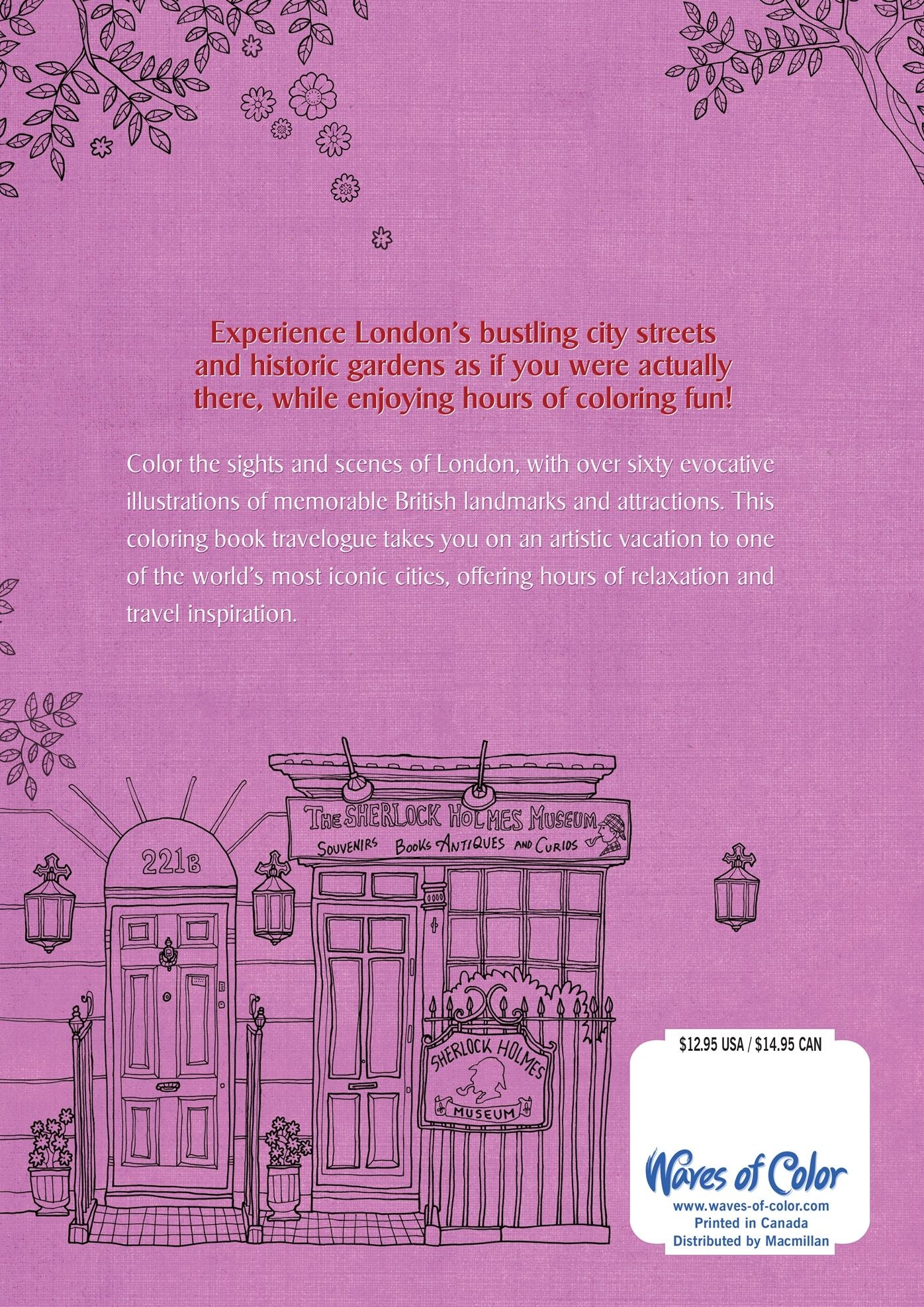 Coloring Europe: Charming London