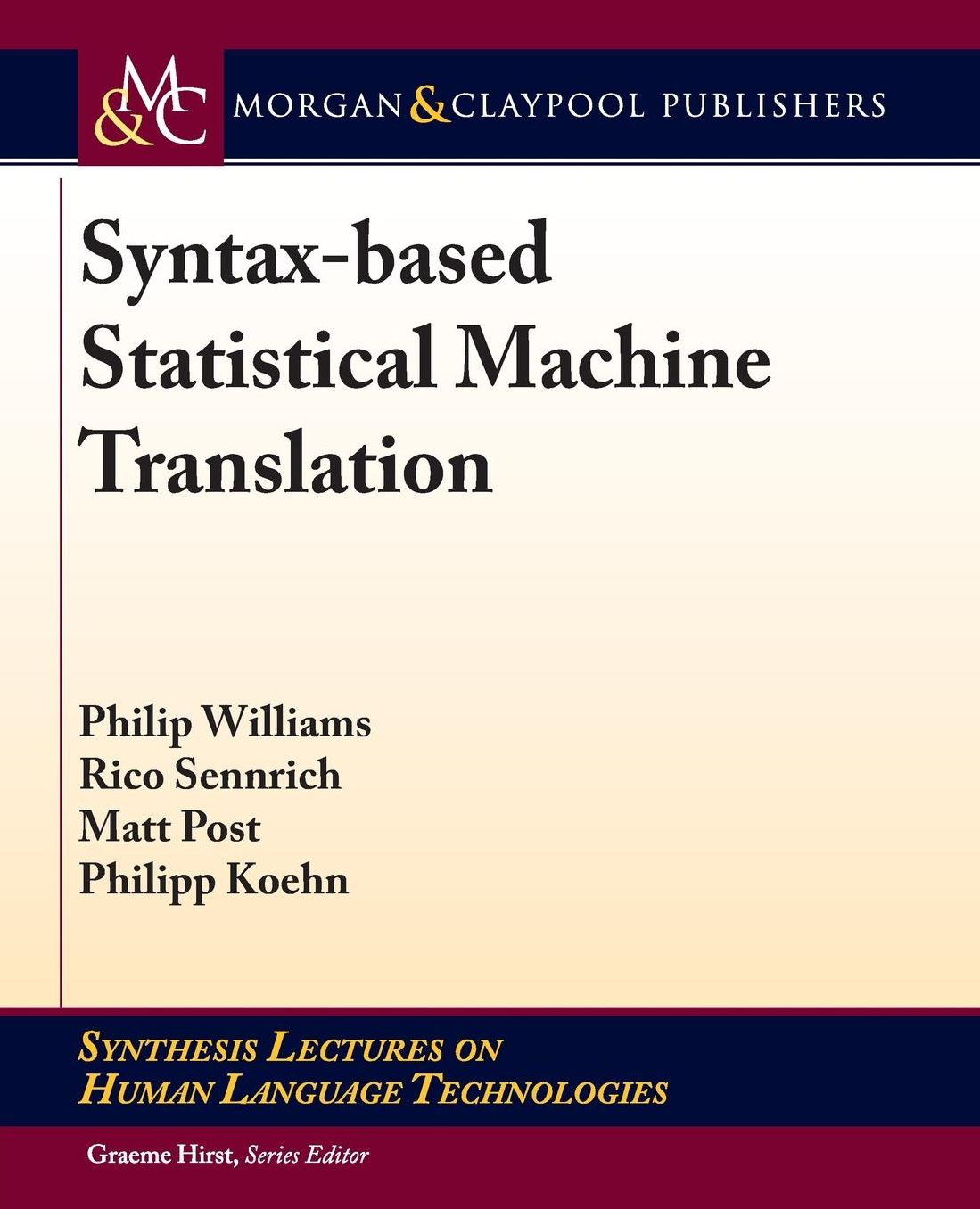 Syntax-based Statistical Machine Translation