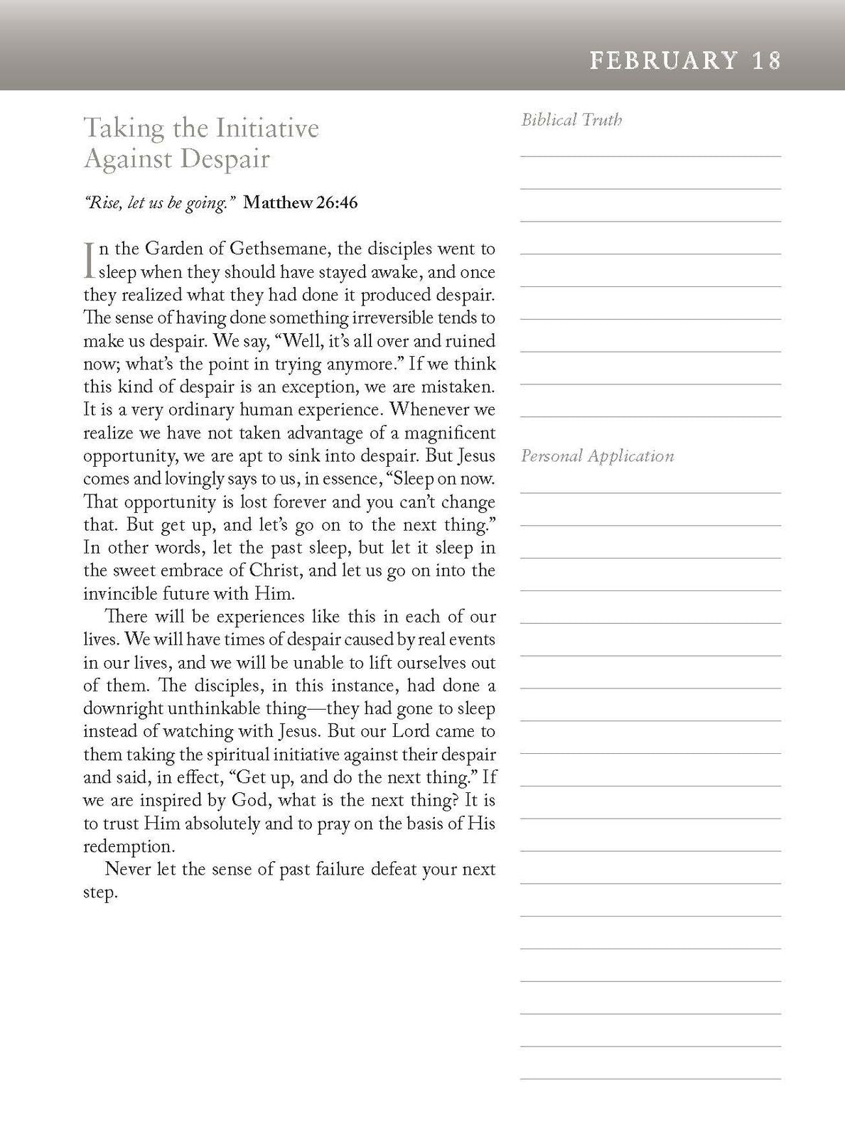 My Utmost for His Highest Devotional Journal