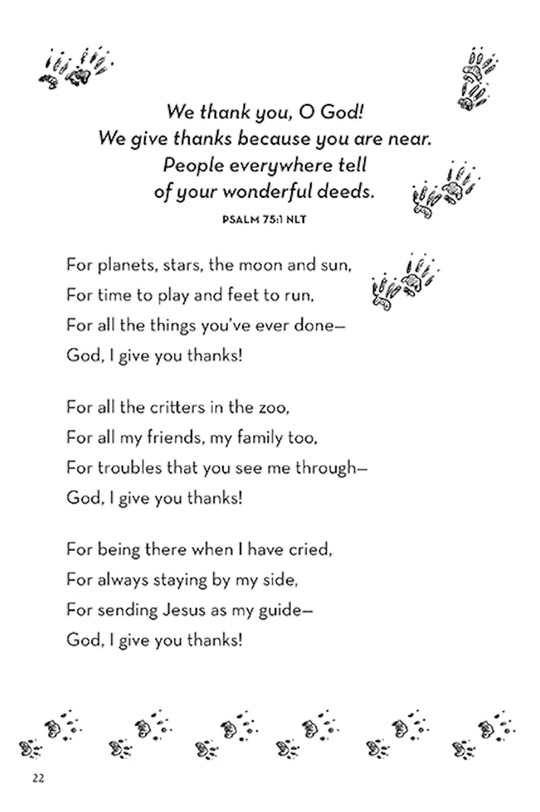 Praying the Prayers of the Bible for Kids