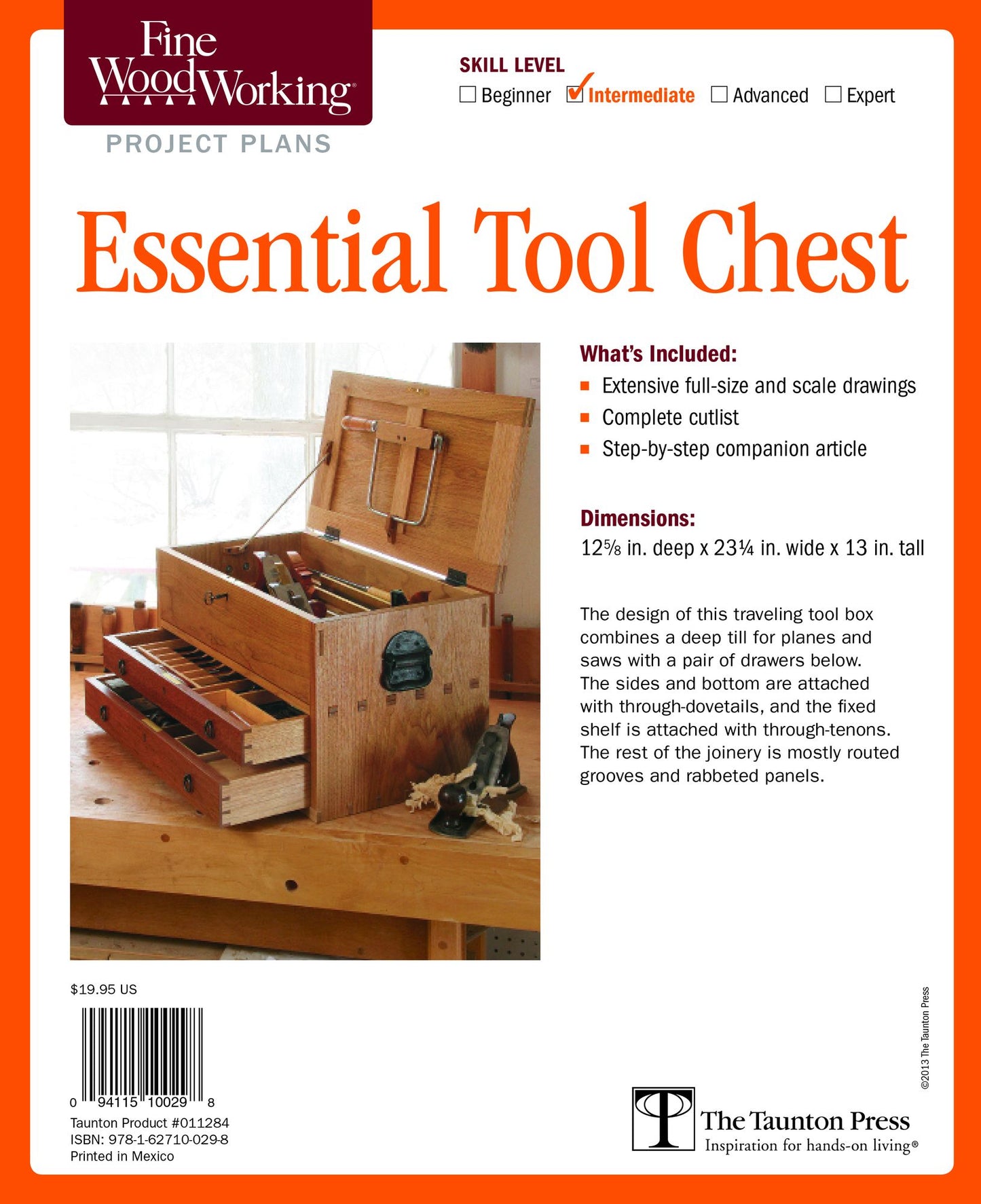 Fine Woodworking's Essential Tool Chest Plan