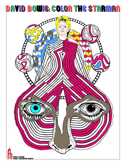 David Bowie: Color the Starman