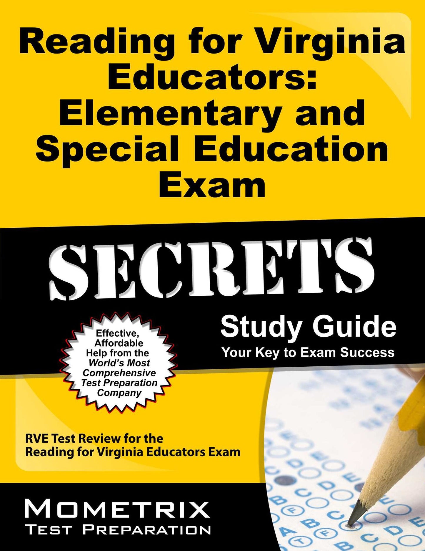 Reading for Virginia Educators: Elementary and Special Education Exam Secrets