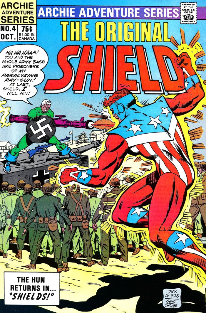 The Original Shield: Red Circle #4
