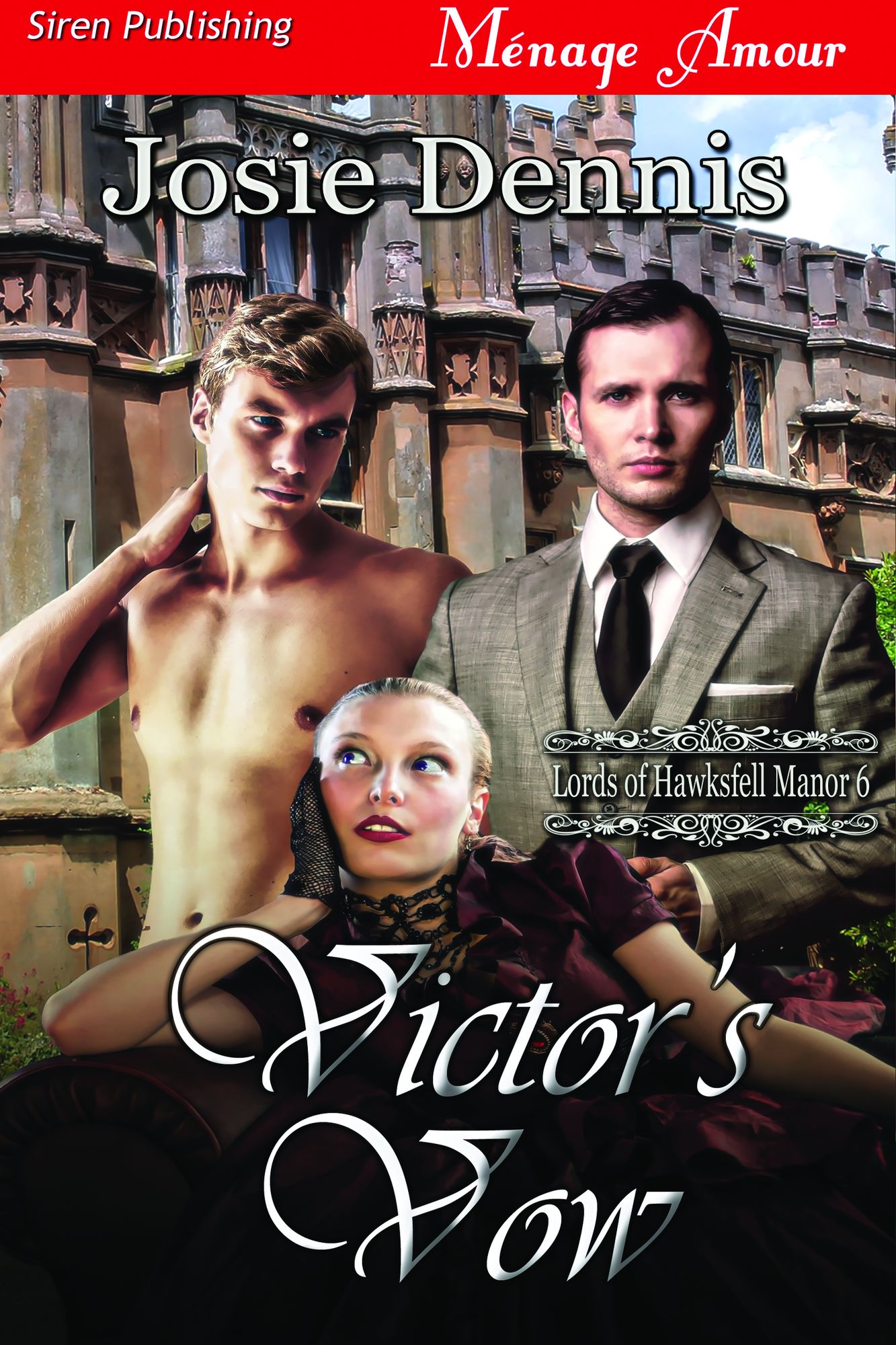 Victor's Vow [Lords of Hawksfell Manor 6] (Siren Publishing Menage Amour)