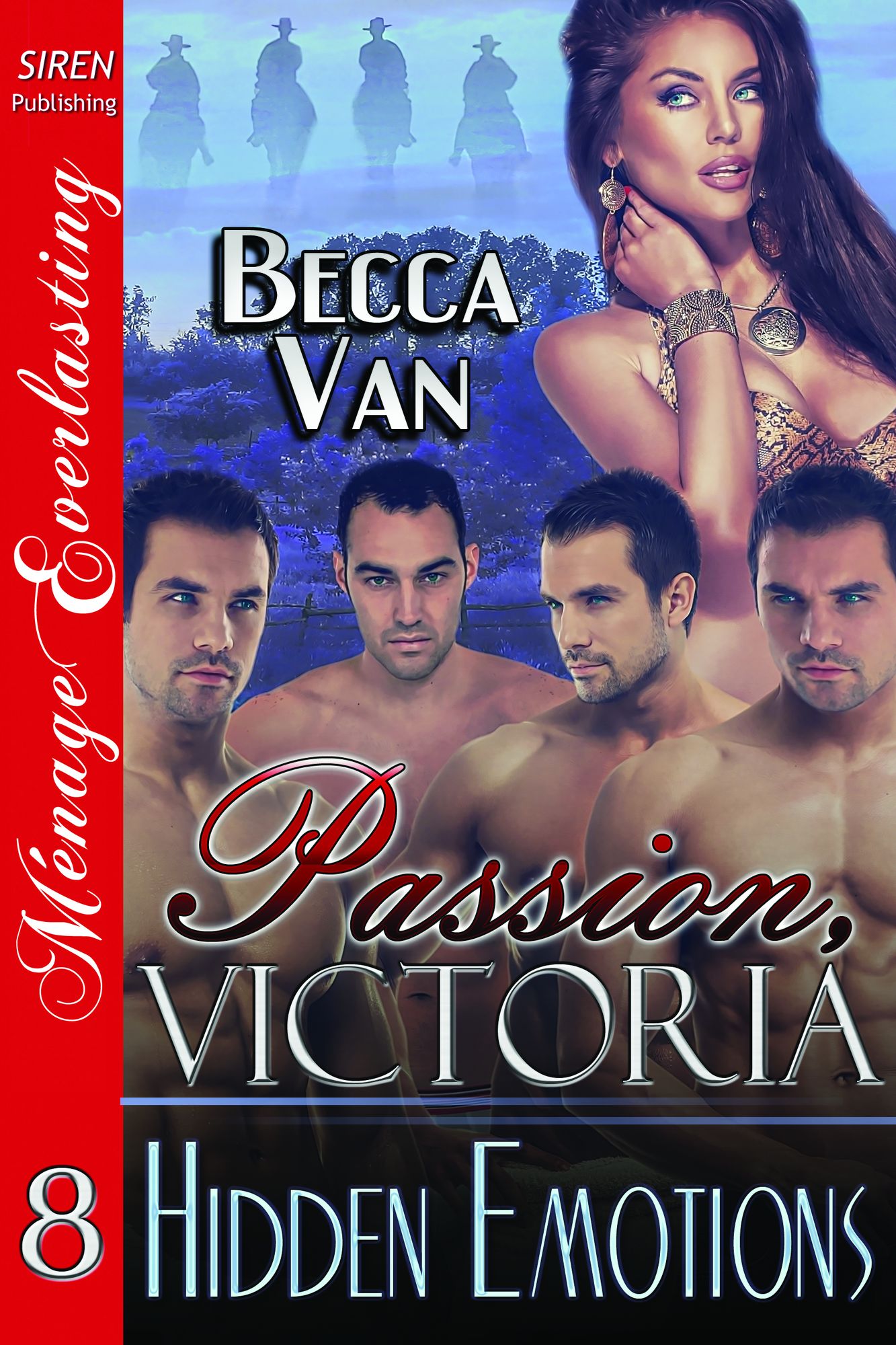 Passion, Victoria 8: Hidden Emotions (Siren Publishing Menage Everlasting)