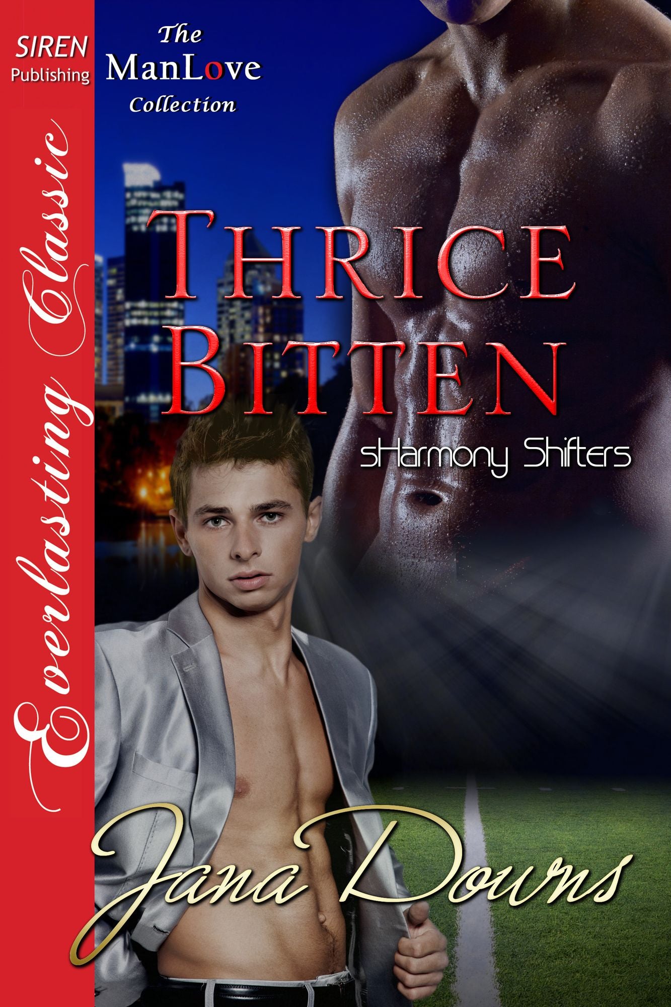 Thrice Bitten [sHarmony Shifters 3] (Siren Publishing Everlasting Classic ManLove)