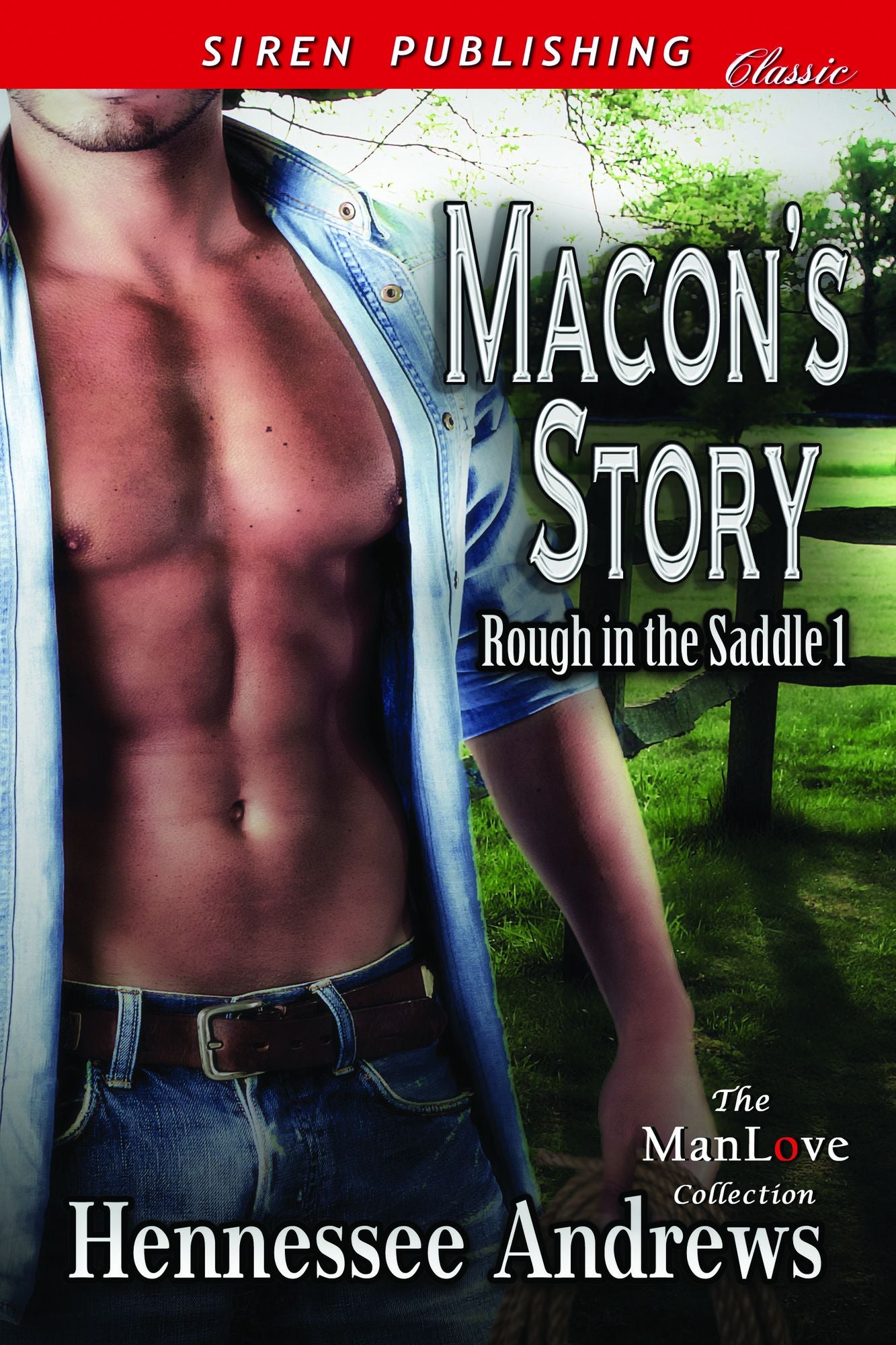 Macon's Story [Rough in the Saddle 1] (Siren Publishing Classic ManLove)
