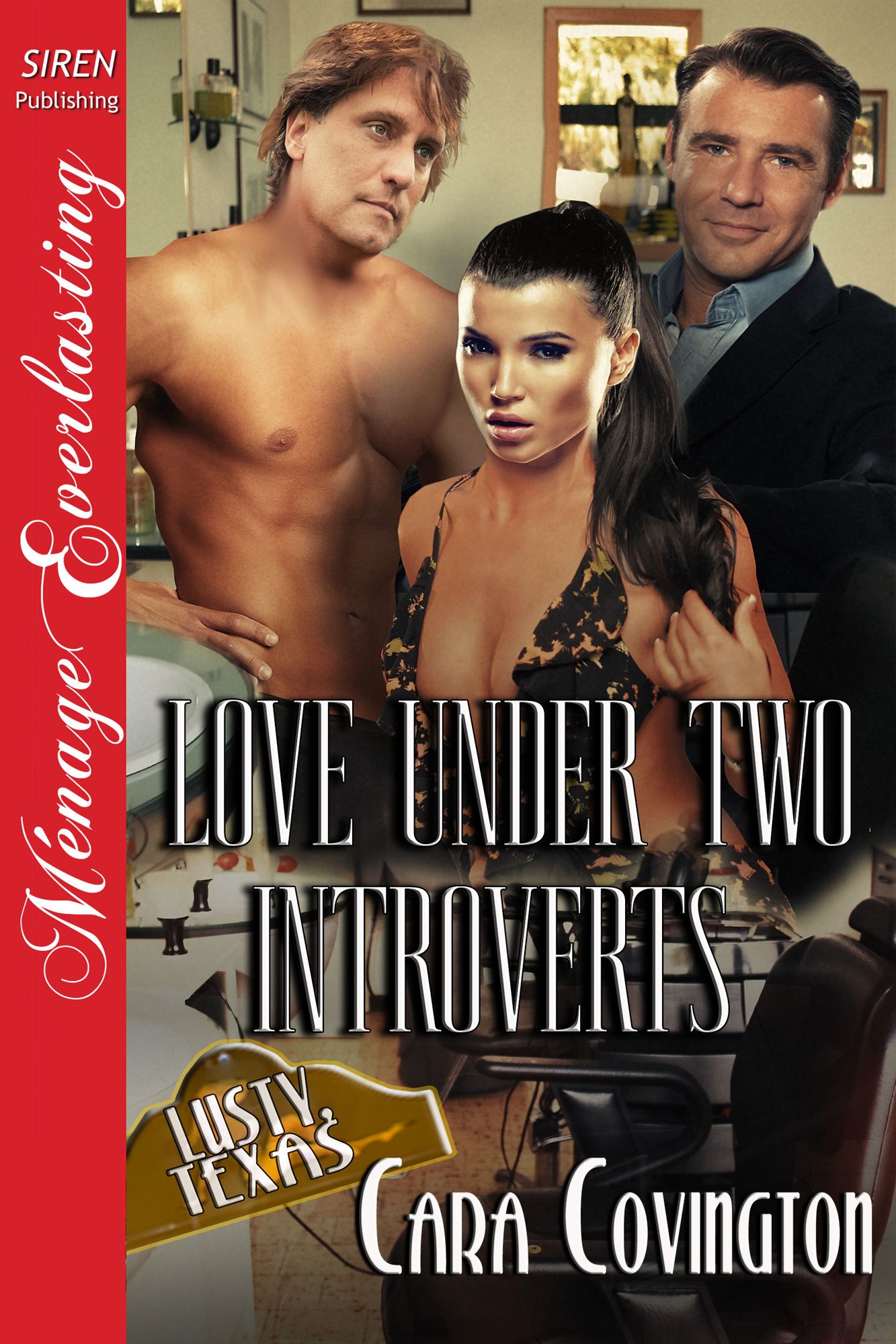 Love Under Two Introverts [The Lusty, Texas Collection] (Siren Publishing Menage Everlasting)