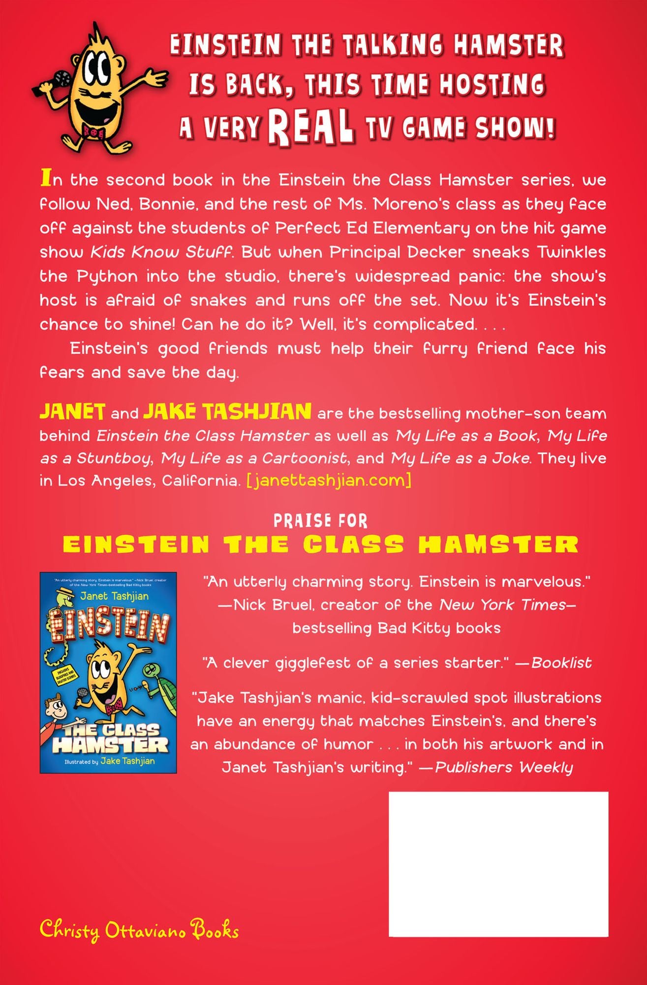 Einstein the Class Hamster and the Very Real Game Show