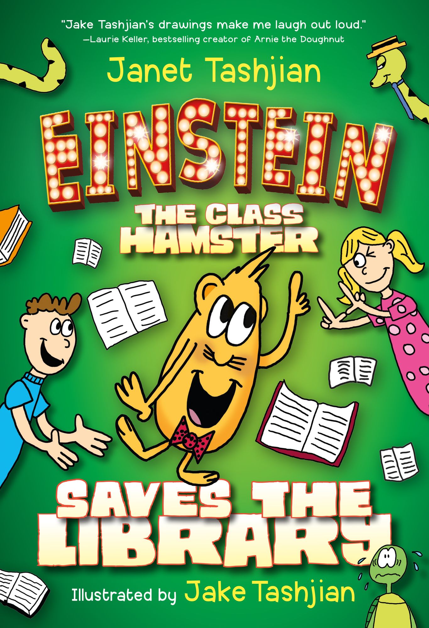 Einstein the Class Hamster Saves the Library