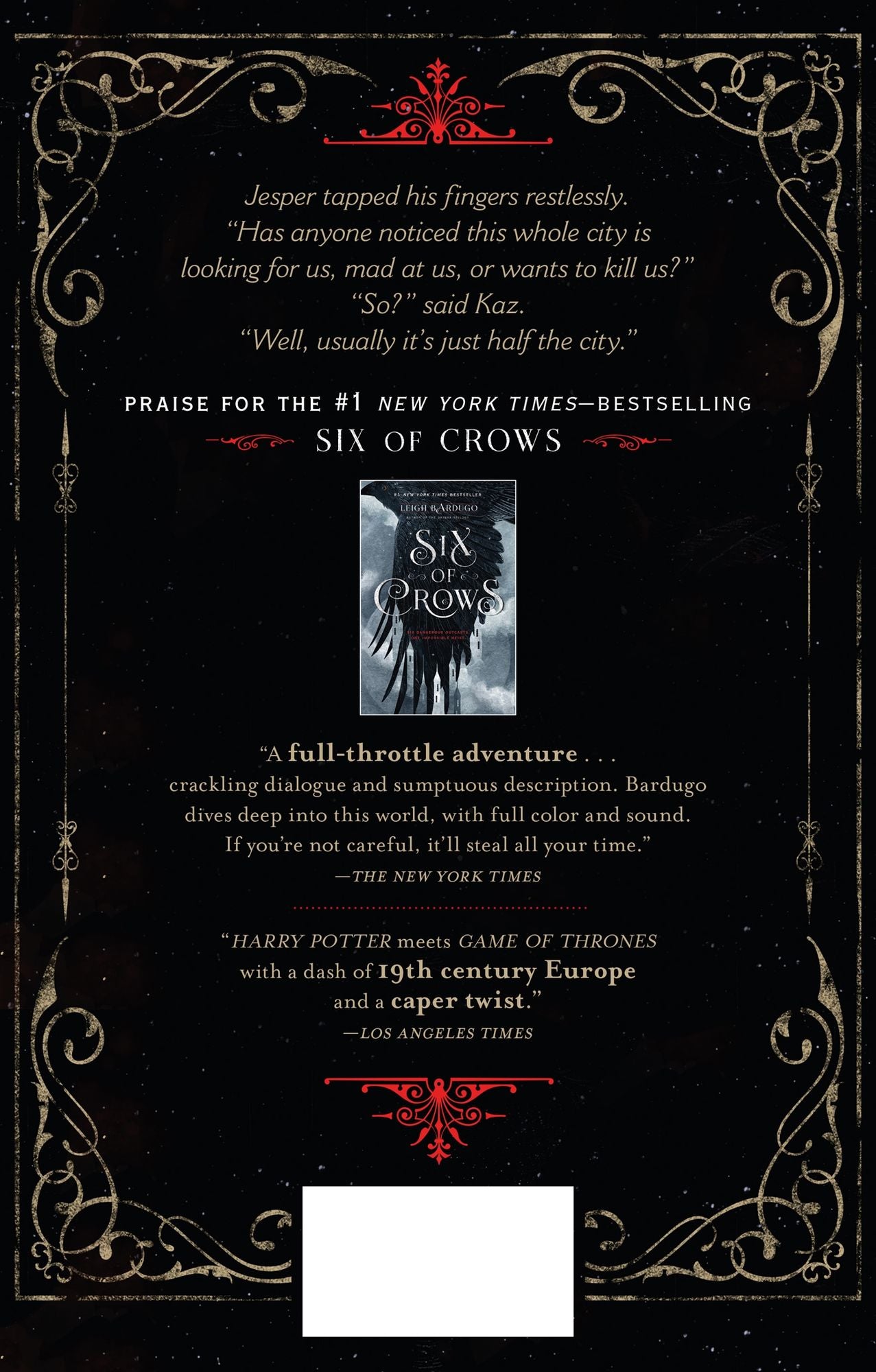 Crooked Kingdom (Six of Crows Series #2)