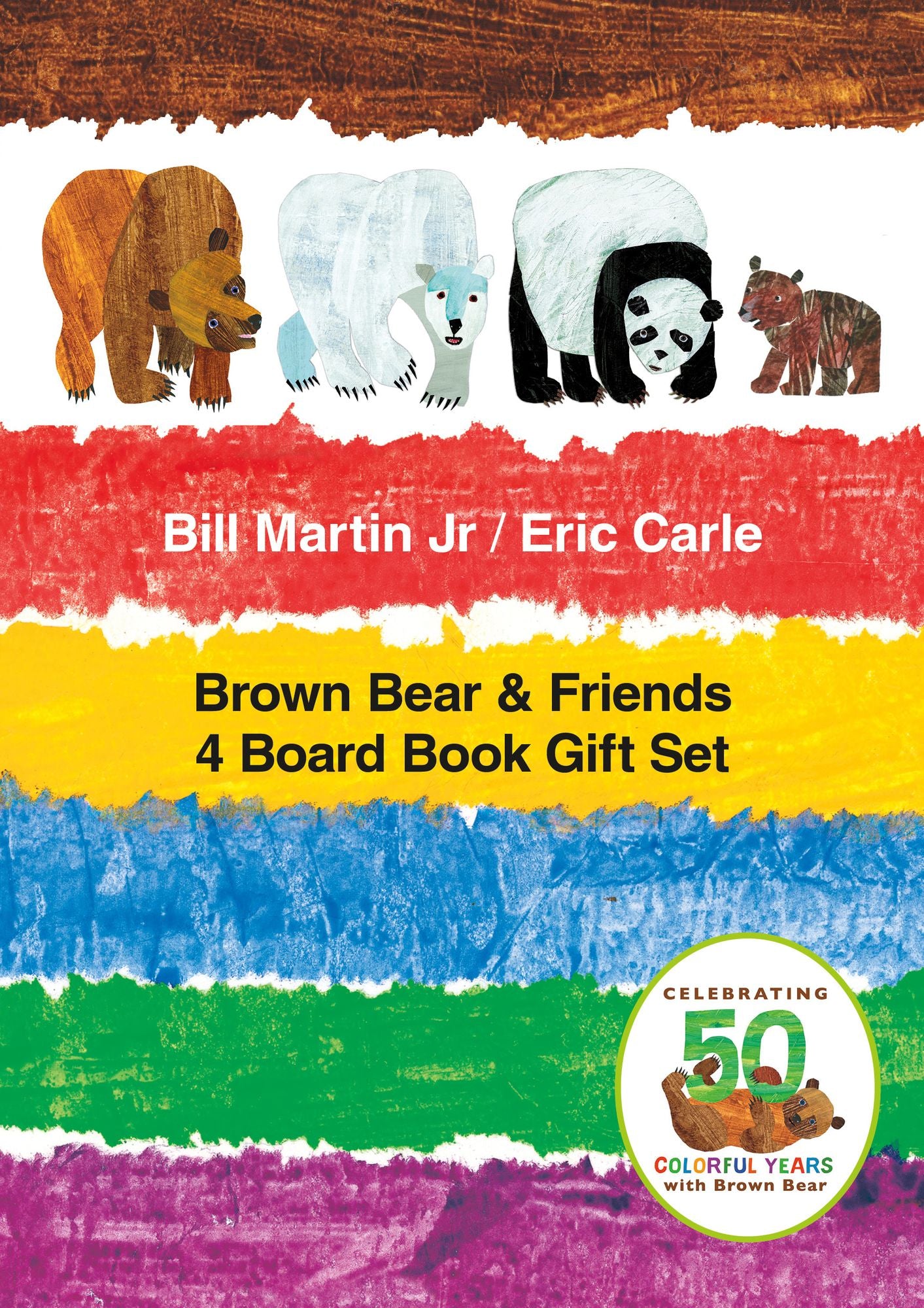 Brown Bear & Friends 4 Board Book Gift Set