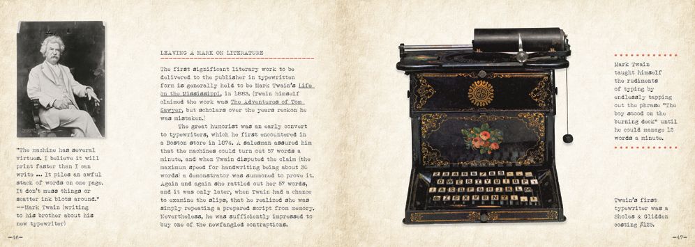 Typewriter: The History, The Machines, The Writers