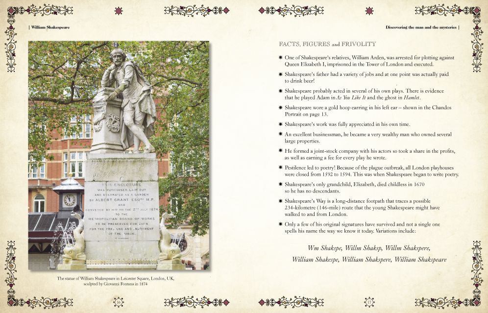 William Shakespeare 1564-1616: A Companion Guide to His Life & Achievements