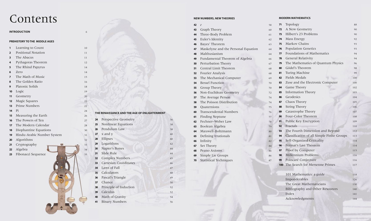 Mathematics: An Illustrated History of Numbers (100 Ponderables) Revised and Updated